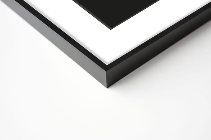 Marco Aluminio Accent con Paspartú