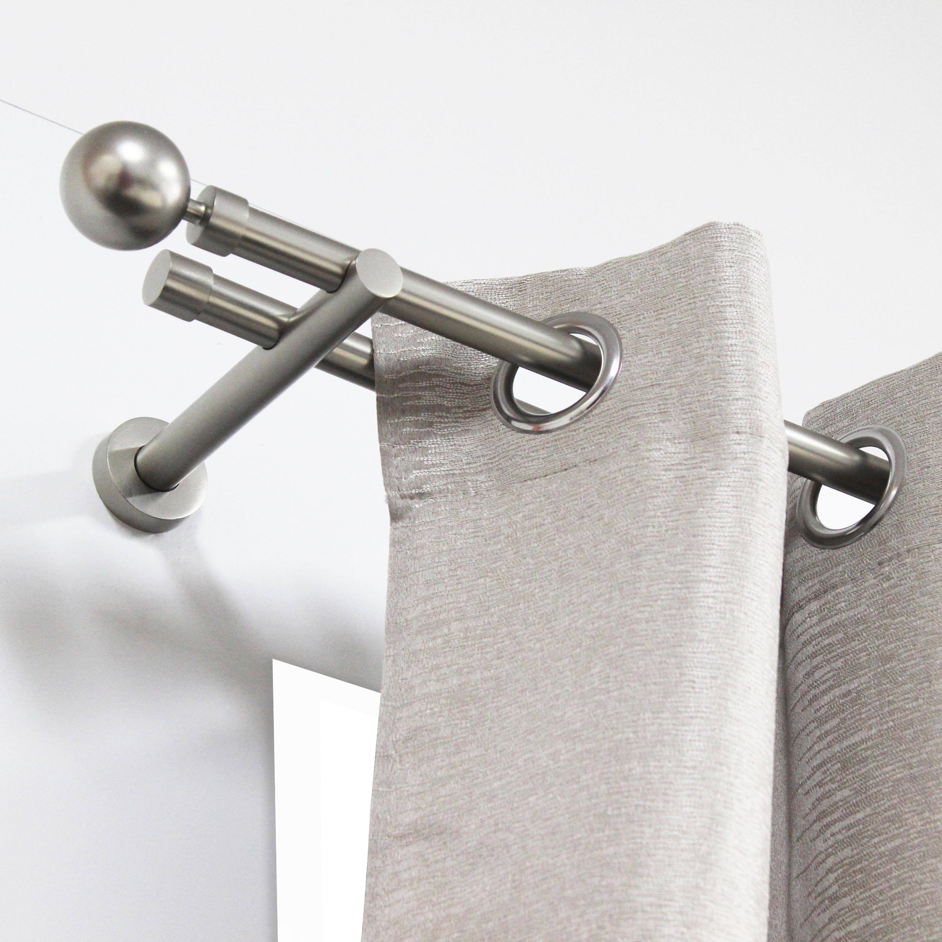 Suporte Inspire easyfix entreparedes d28cm 195-300cm cromado - 2