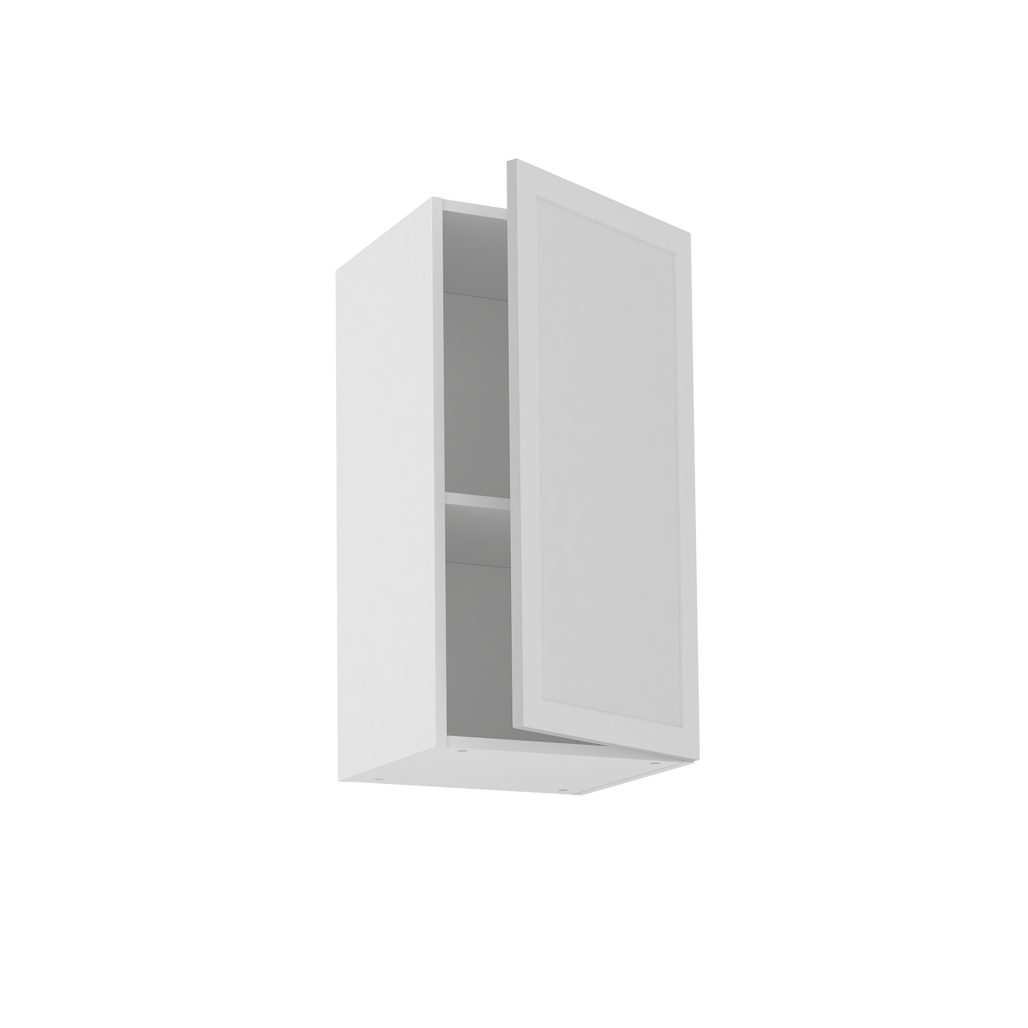 Mueble alto de cocina delinia id newport blanco mate 76,8x40 cm 1pta
