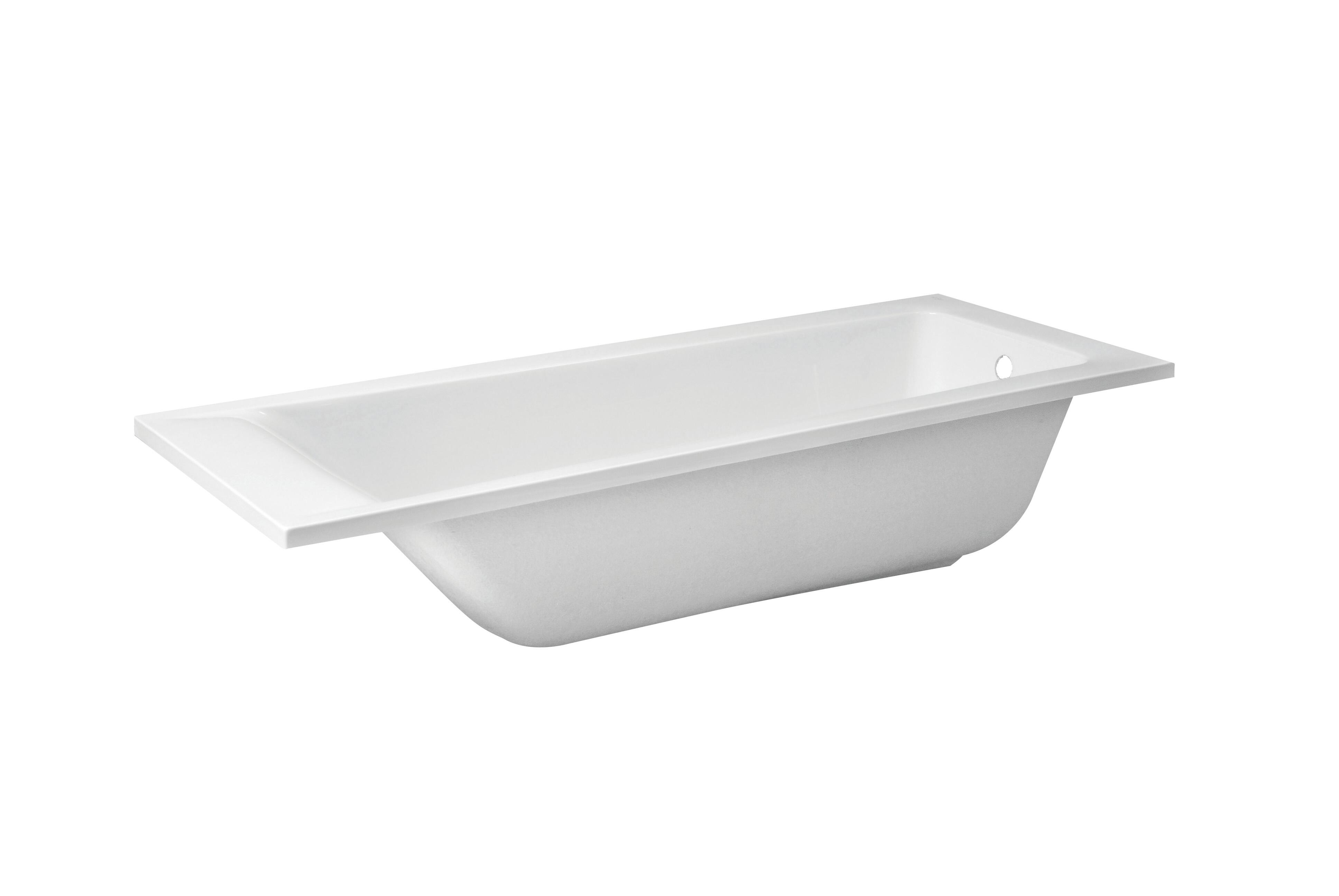Baignoire rectangulaire L.170x l.70 cm blanc, SENSEA Access design - 9