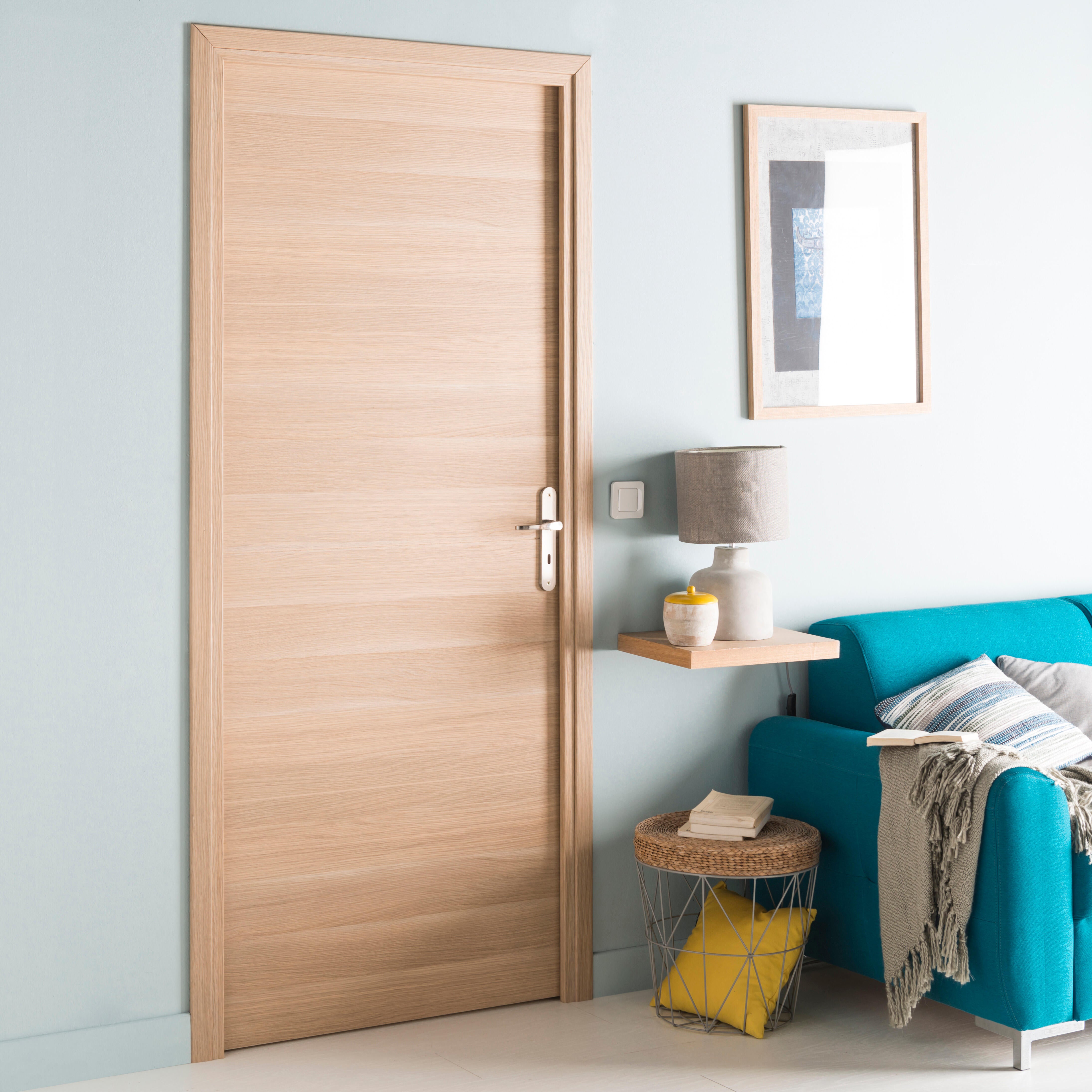 Bloc-porte MDF Madrid 2 H.204 x l.83 cm, poussant gauche - 2