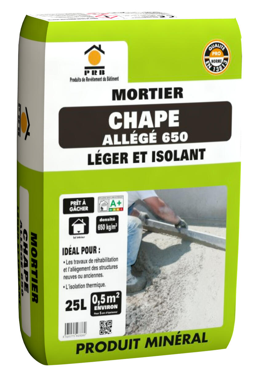 Mortier allege gris PRB 25 kg Leroy Merlin