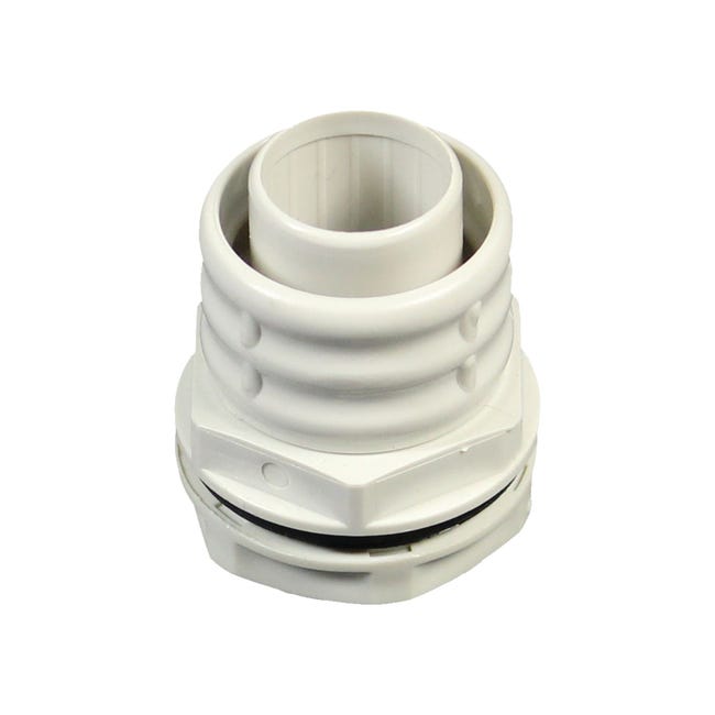 sourcing map Accoppiatore per condotto in PVC, 20 mm, terminale per tubo elettrico, confezione da 5 sourcing map Accoppiatore per condotto in PVC, 20 mm, terminale per tubo elettrico, confezione da 5