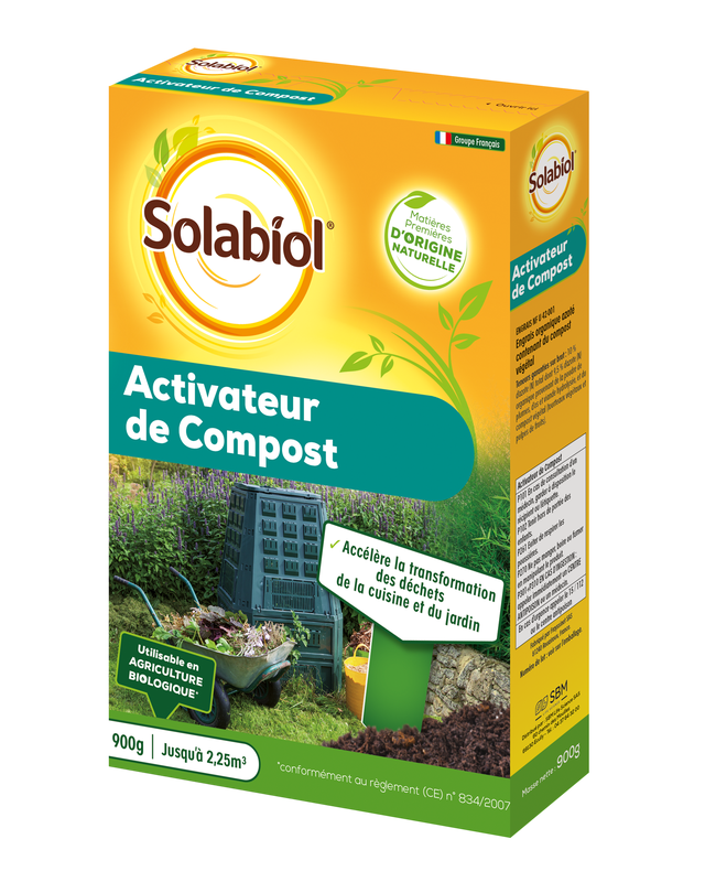 Poudre activateur de compost SOLABIOL 0.9 kg