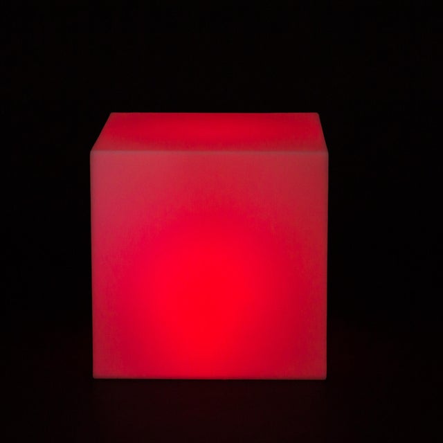 Cube lumineux extérieur Cuby 35 Lumen couleurs changeantes NEWGARDEN