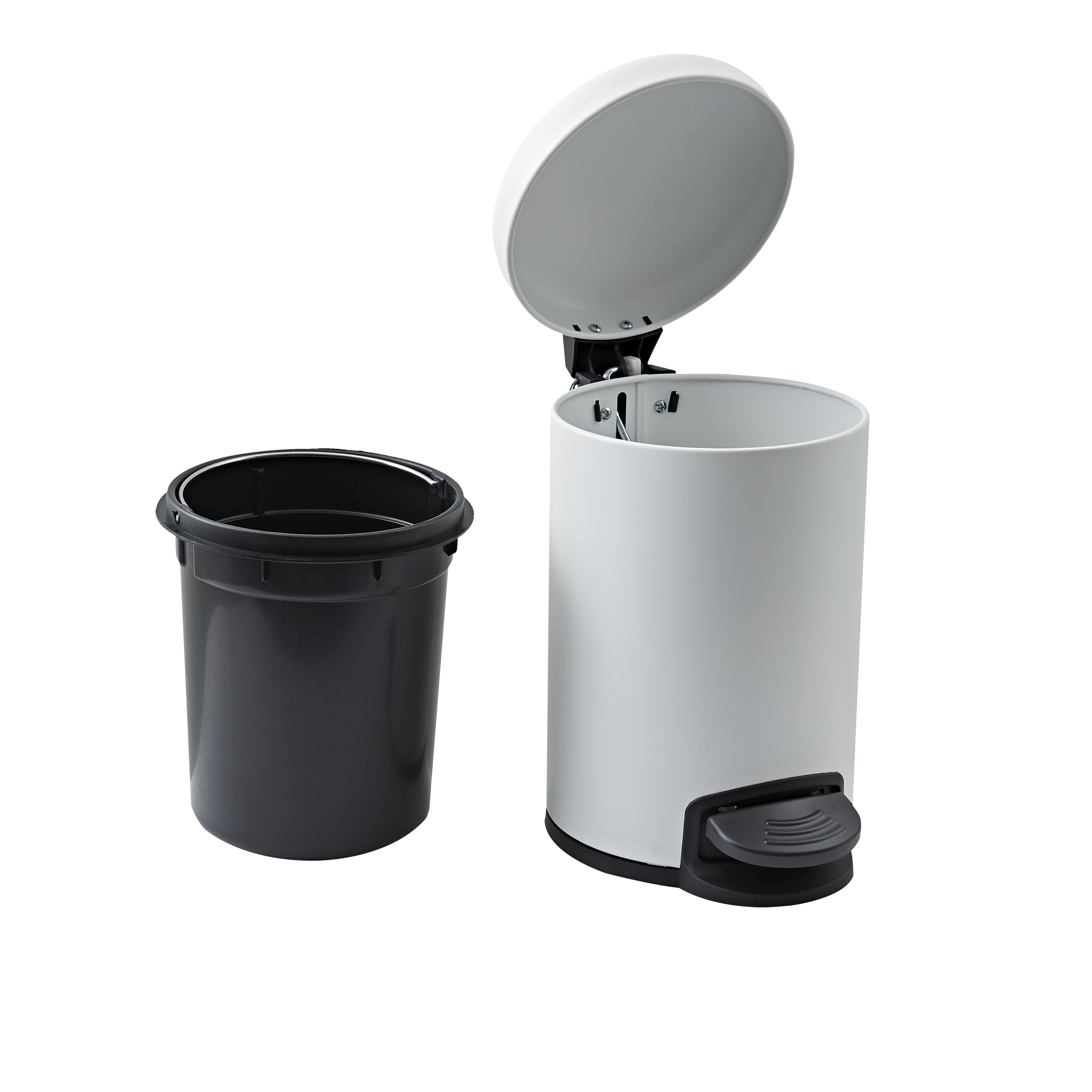 Poubelle de salle de bains 3.0 l blanc SENSEA - 3