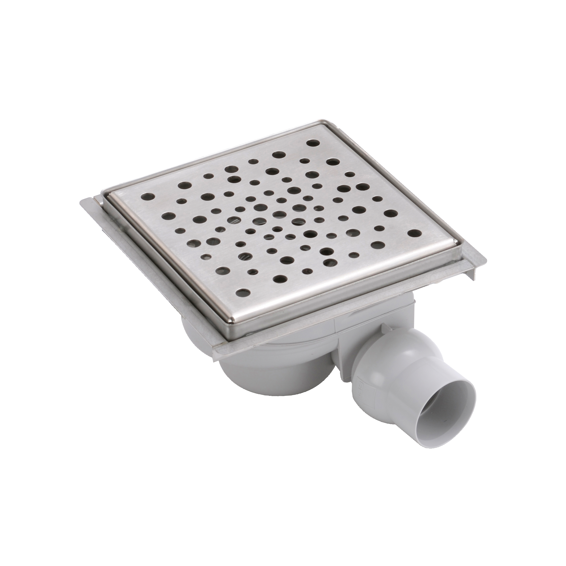 Bonde douche à l'italienne, L.15 x l.15 cm, GIRPI Leroy Merlin