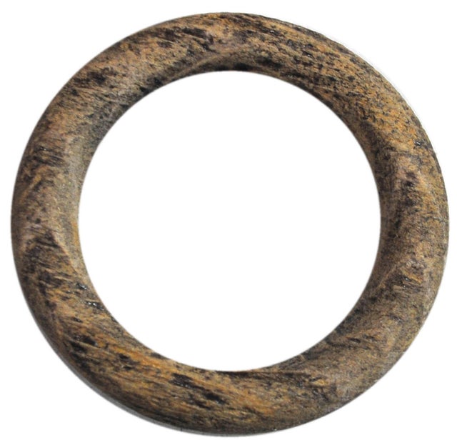 10 Anneaux à Rideaux En Bois – Style Danois, Diamètre 7 Cm – Occasion