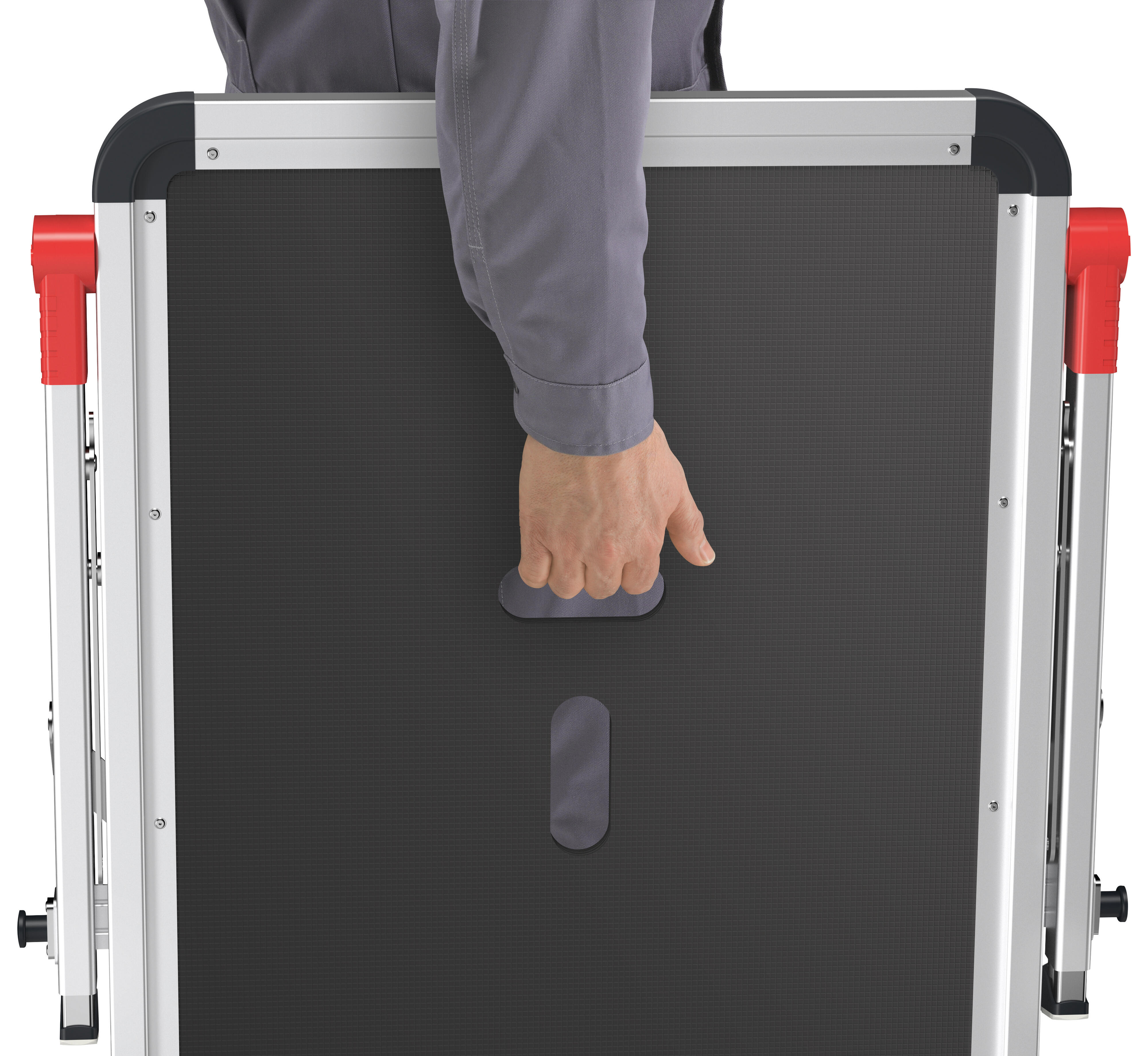 Plateforme de travail HAILO TP1 en aluminium pour escalier même en colimaçon - 7