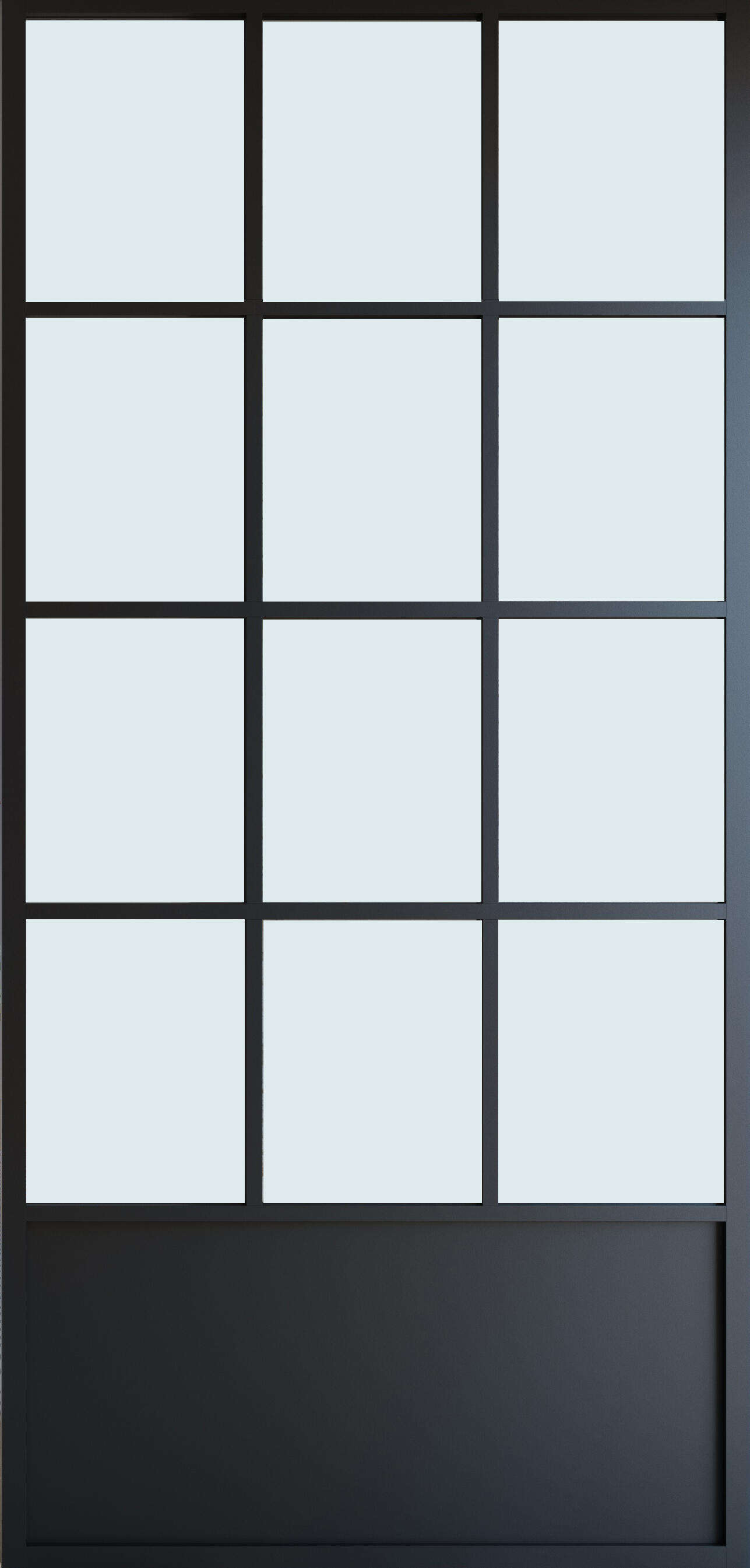 Verre transparent pour porte coulissante Monnet, H.260 x l.123 cm - 2