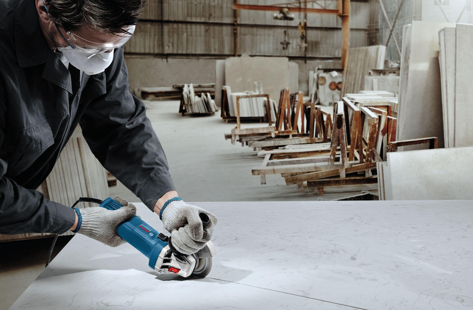 Meuleuse d'angle filaire 125 mm BOSCH PROFESSIONAL GWS 750-125, 750 W - 4