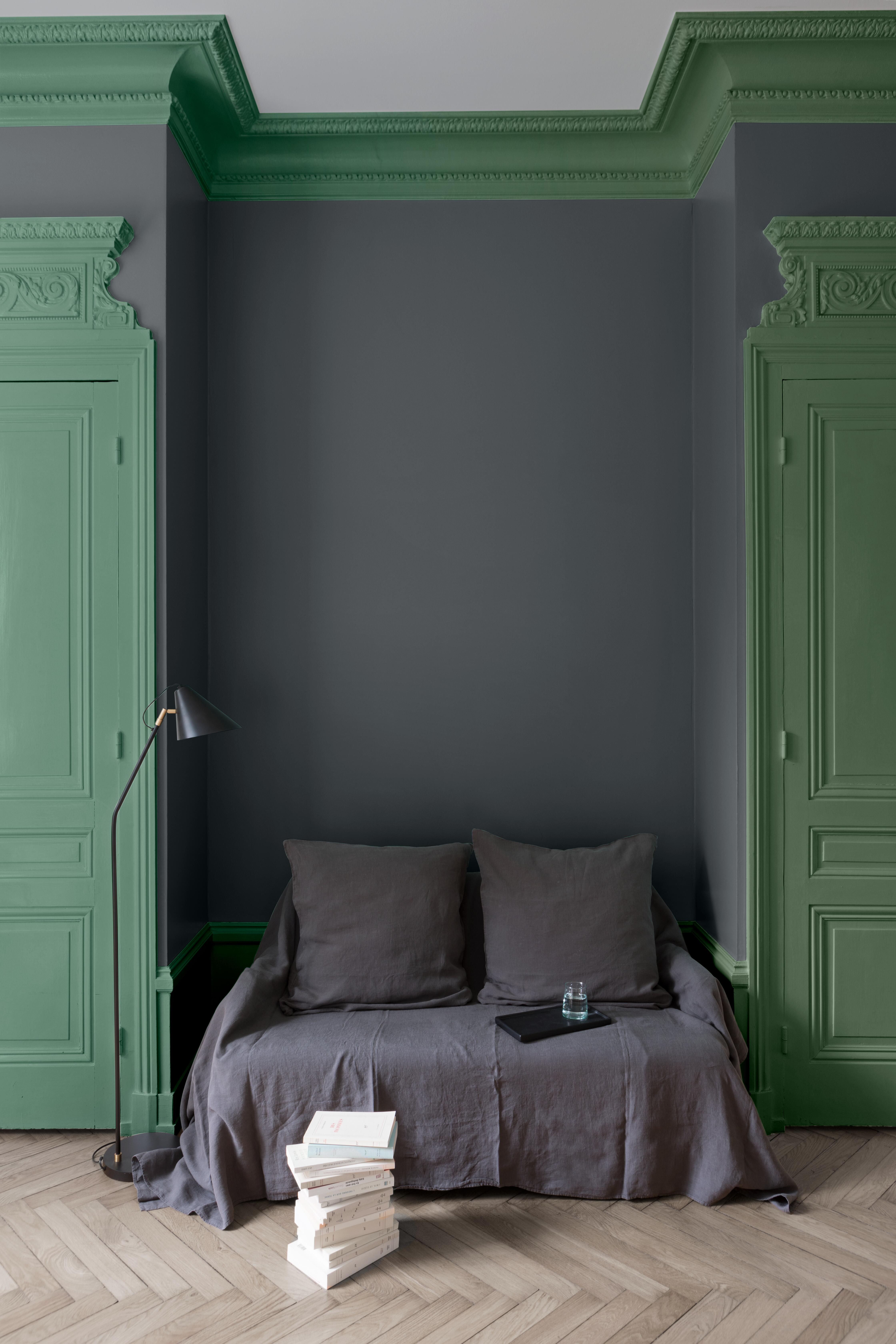 Peinture mur, plafond vert potager velours LIBÉRON Velours de peinture® 2.5L - 3