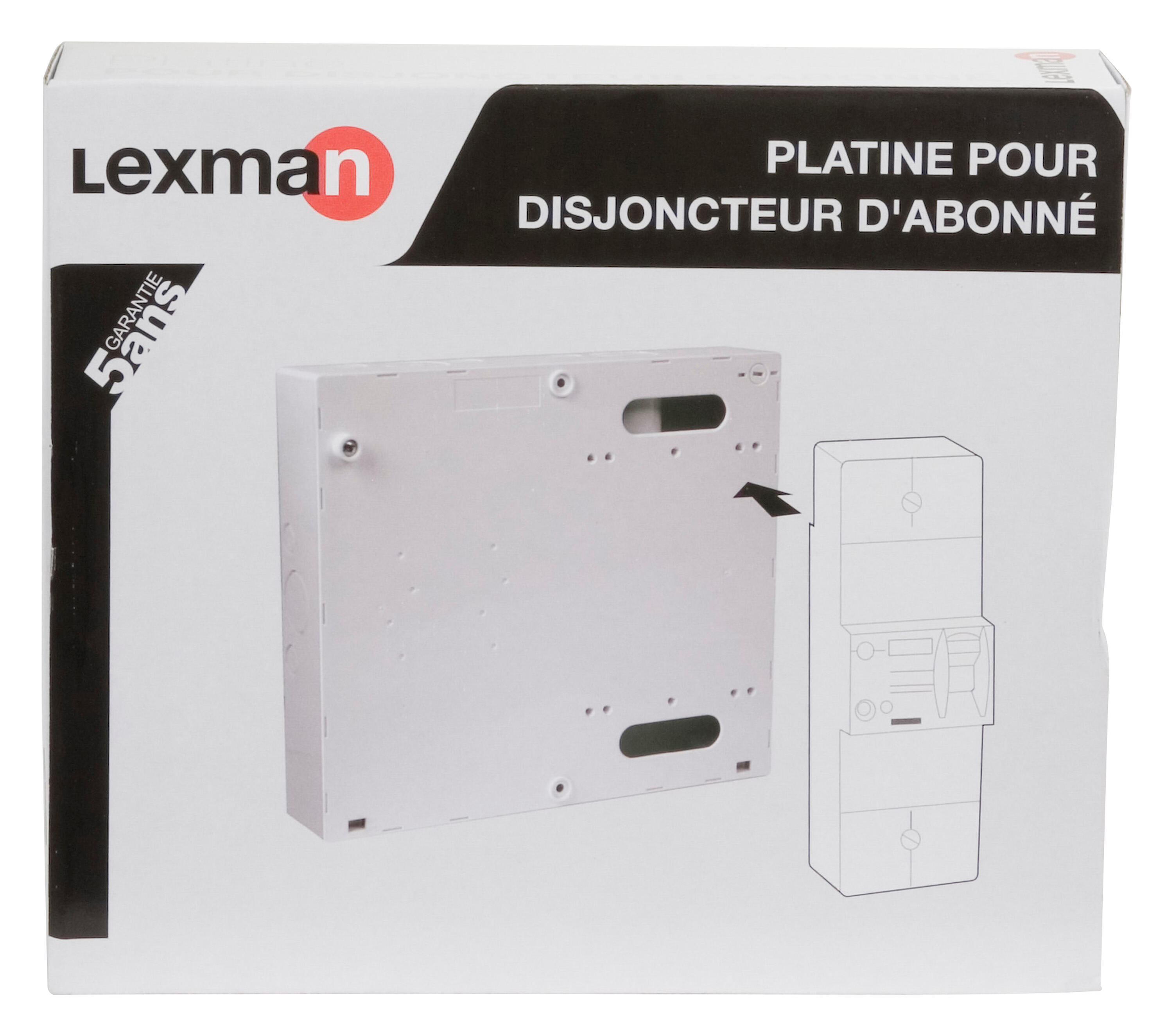 Platine pour disjoncteur LEXMAN 1 rangée 13 modules - 3