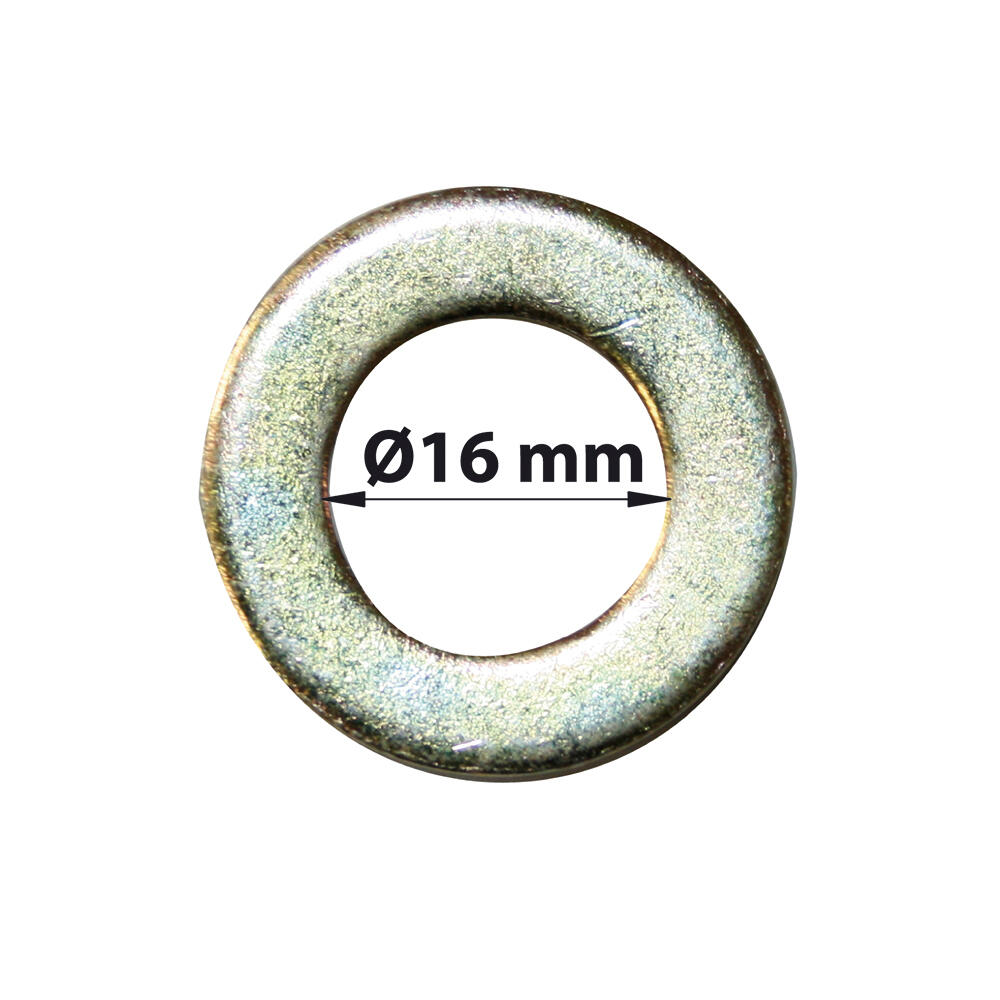 Lot de 4 rondelles acier zingué, Diam.16 mm AFBAT - 2