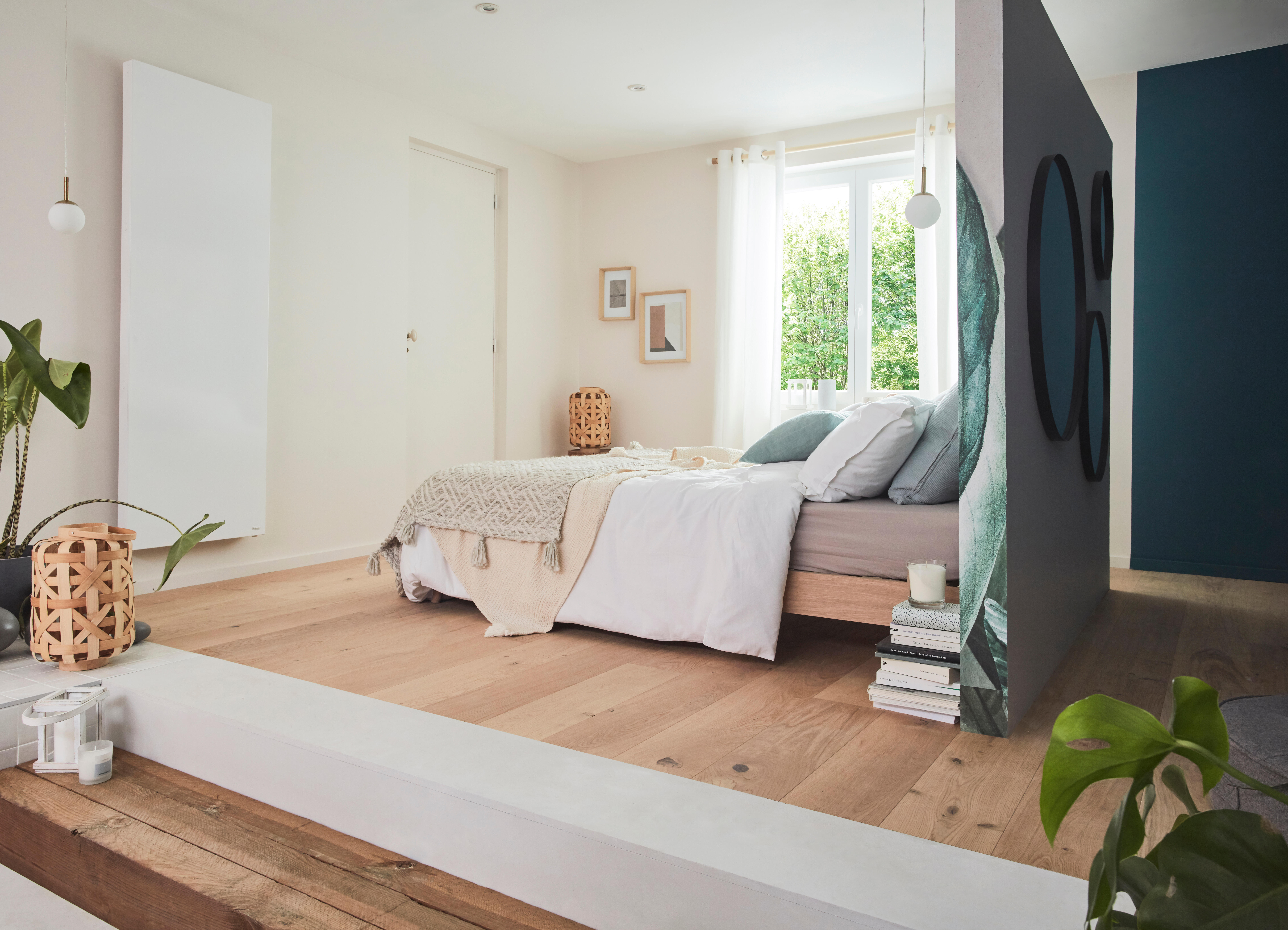 Radiateur eau chaude 1755W, l.60xH.180 cm Easy DE'LONGHI vertical blanc - 3