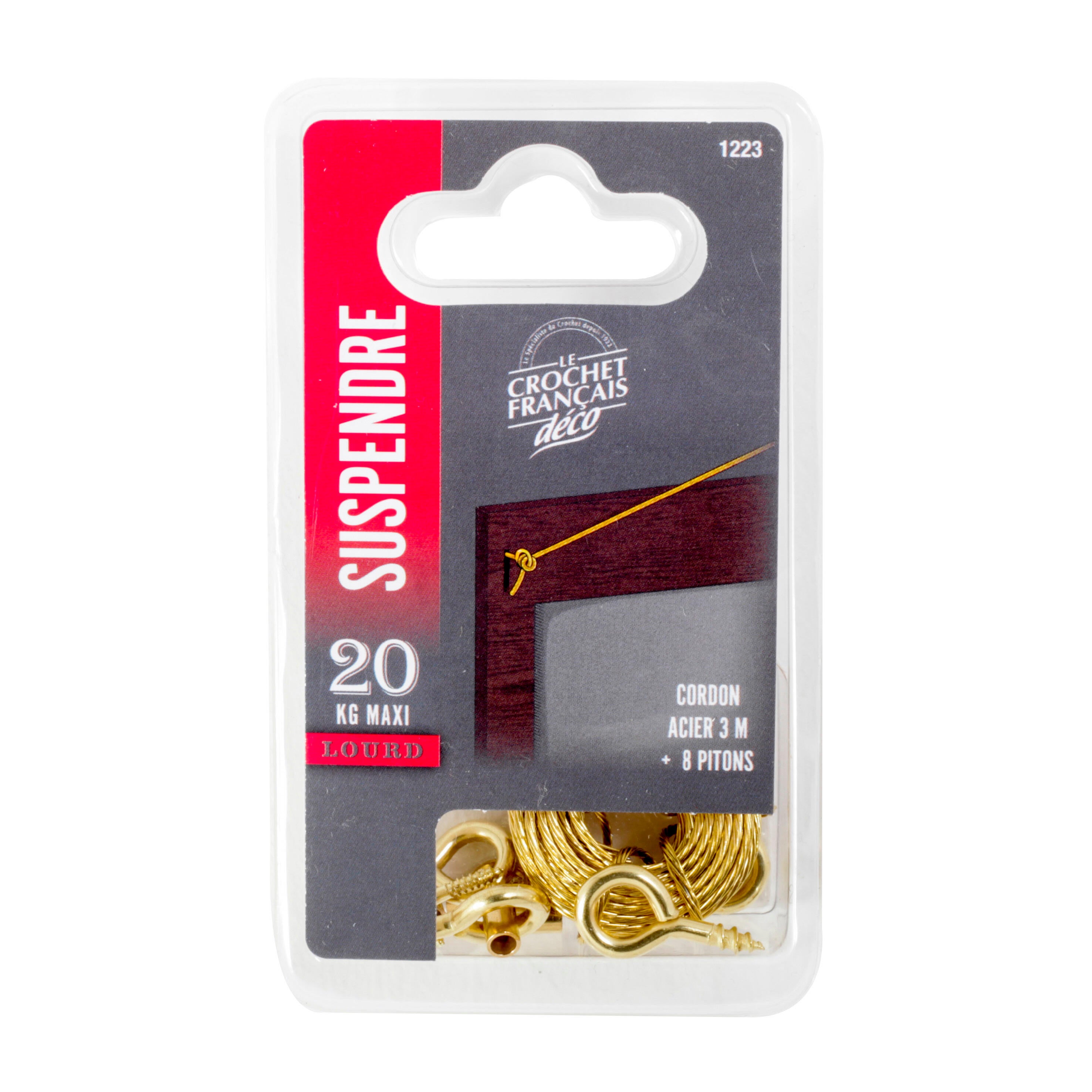 Cordon de suspension LE CROCHET FRANCAIS H.3000 - 2