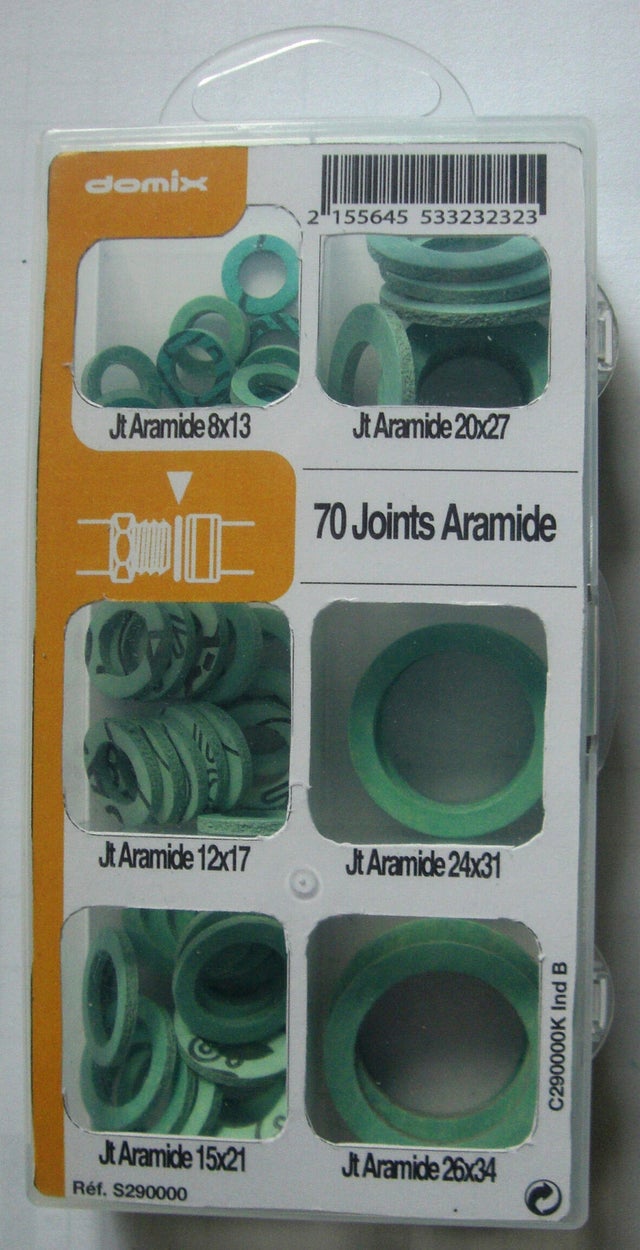 Coffret de 70 joints aramide COMAP