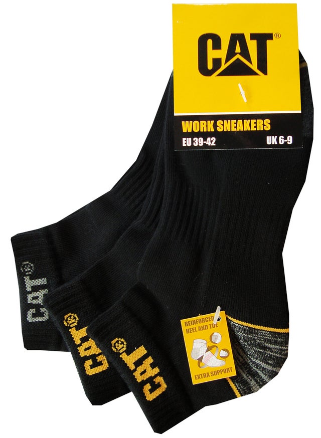 Chaussettes basses CATERPILLAR Work sneakers noir T 39-42