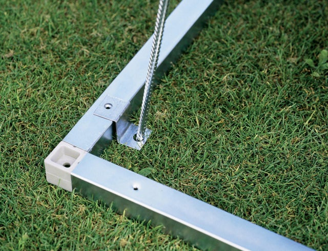 Cadre de sol en métal BIOHORT AvantGarde A7, l.252 x H.4 x P.252 cm