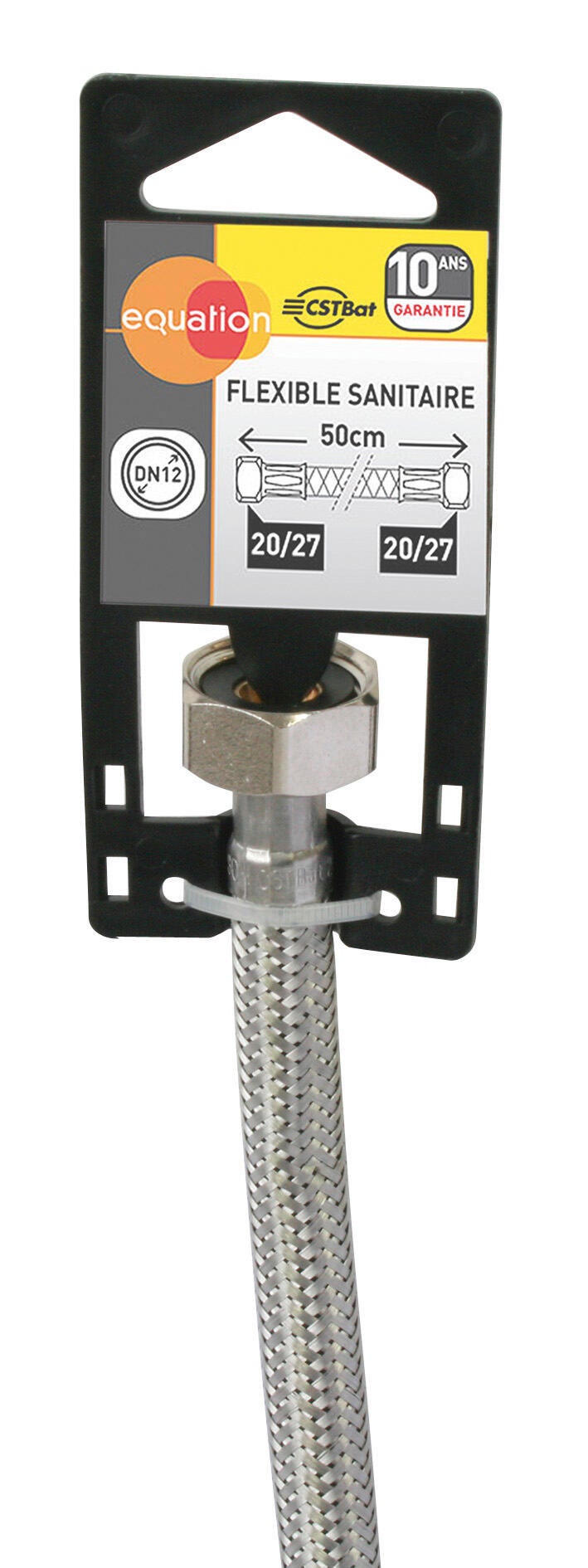 Flexible diam.12 FF écrou tournant 20/27, 50 cm EQUATION - 2