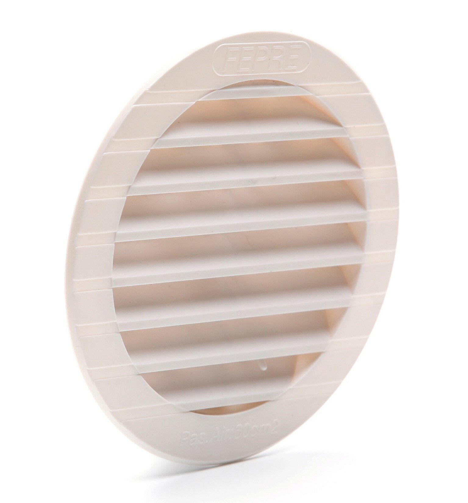 Grille d'aération abs naturel Diam.15 cm - 2