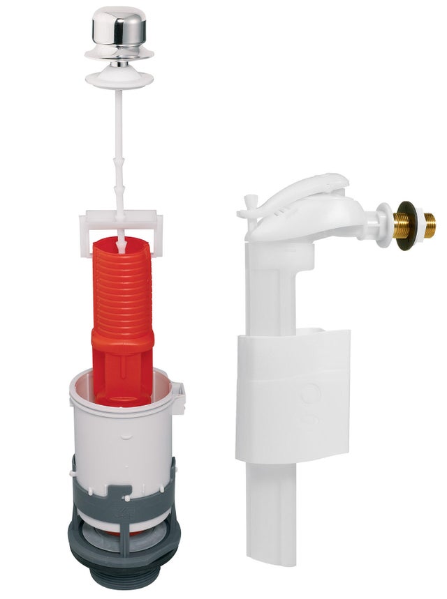 Mécanisme De Chasse D'eau WC Complet – Modèle 175 à Tirette + Robinet Flotteur – SD SIDER
