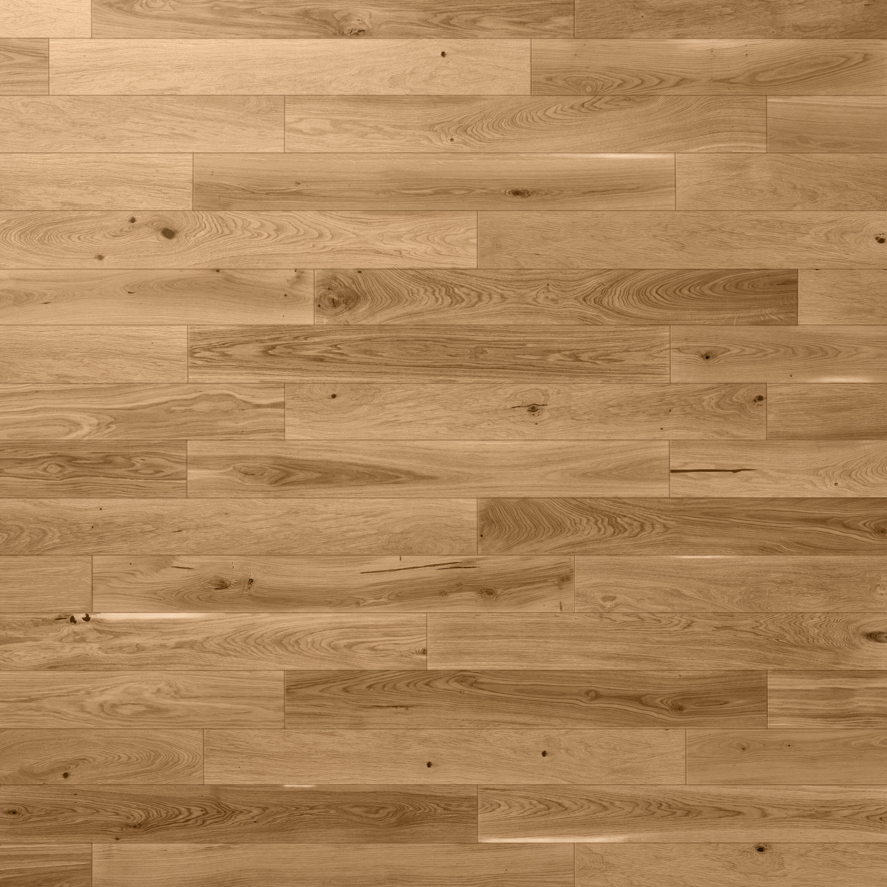 Echantillon Parquet forte chêne blond huilé M - 3