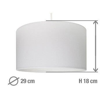 Suspension Natt polyester, blanc, Diam.29 cm, E27 - 7