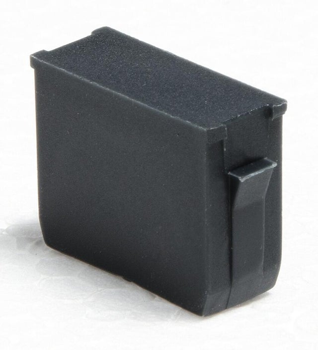 Lot 10 entretoises clôture ajourée Klos up! Gris zinc l.2.5 x H.1 cm