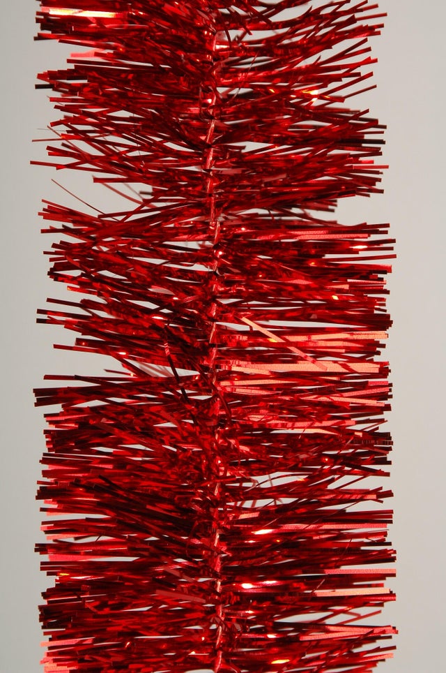 GUIRLANDE ROUGE BRILLANTE 75MMX2M