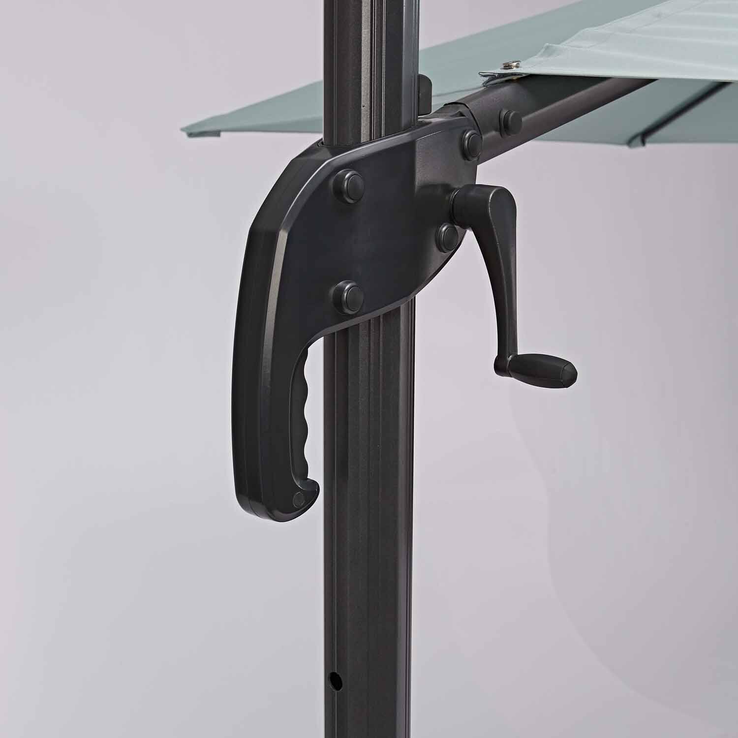 Parasol NATERIAL Avea bleu hexagonal - 9