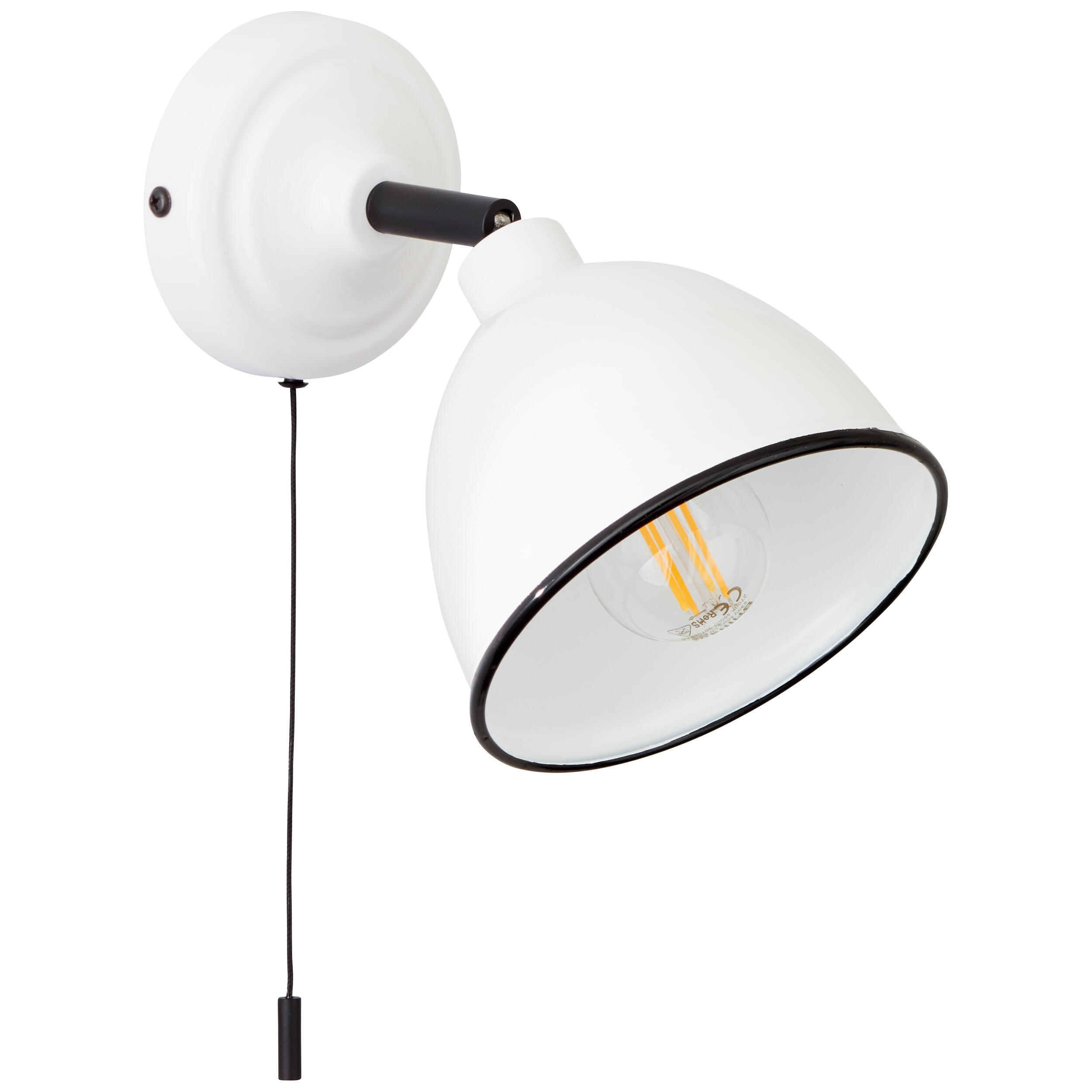 Applique E14 métal, blanc, Telio, BRILLIANT - 6