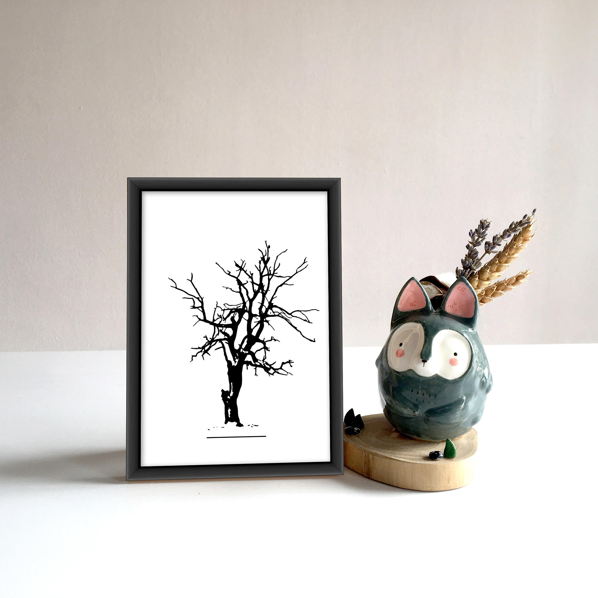 Cadre Accent, H.10 x l.15 cm, aluminium noir, NIELSEN - 2