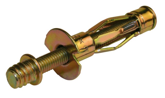 Lot de 25 pattes à vis et cheville QUICK PLOMBERIE, l.1 cm