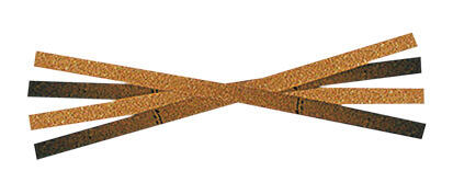 Bande résiliente, fibre, SEMIN, 70 x 10 mm, 1.2 ml