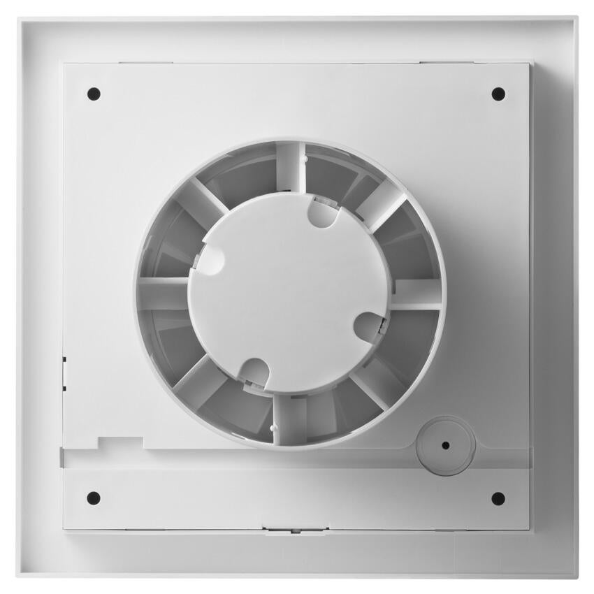 Aérateur intermittent à interrupteur S&P Silent Design blanc 100 mm - 2