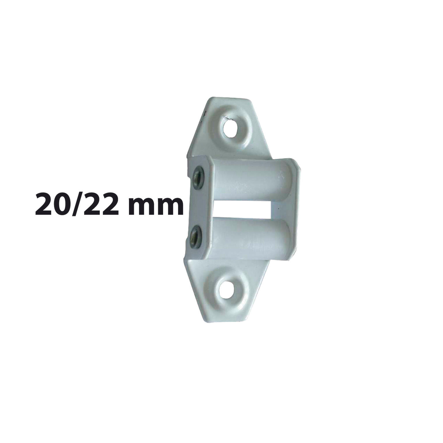 Guide pour sangle de volet roulant 20/22 mm, pose verticale H.58 x L.26 x P.15mm - 2