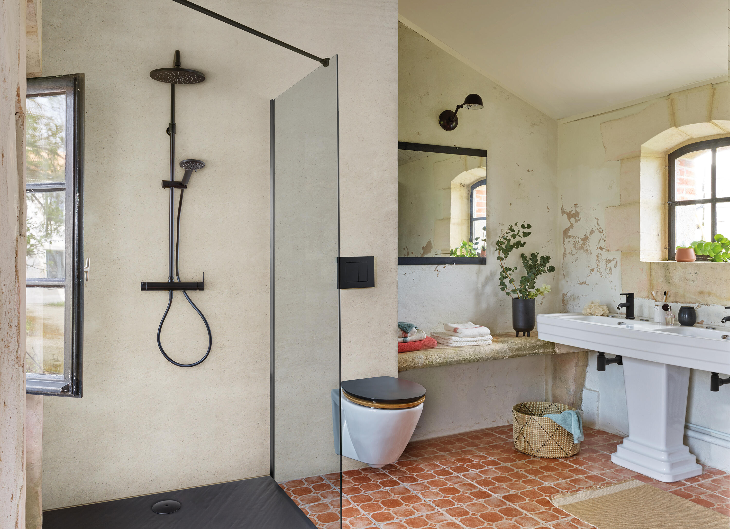 Bonde pour receveur de douche, Diam.90 mm, noir, WIRQUIN - 4