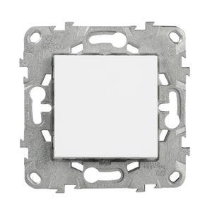 Poussoir à assembler Unica, SCHNEIDER ELECTRIC Unica, blanc