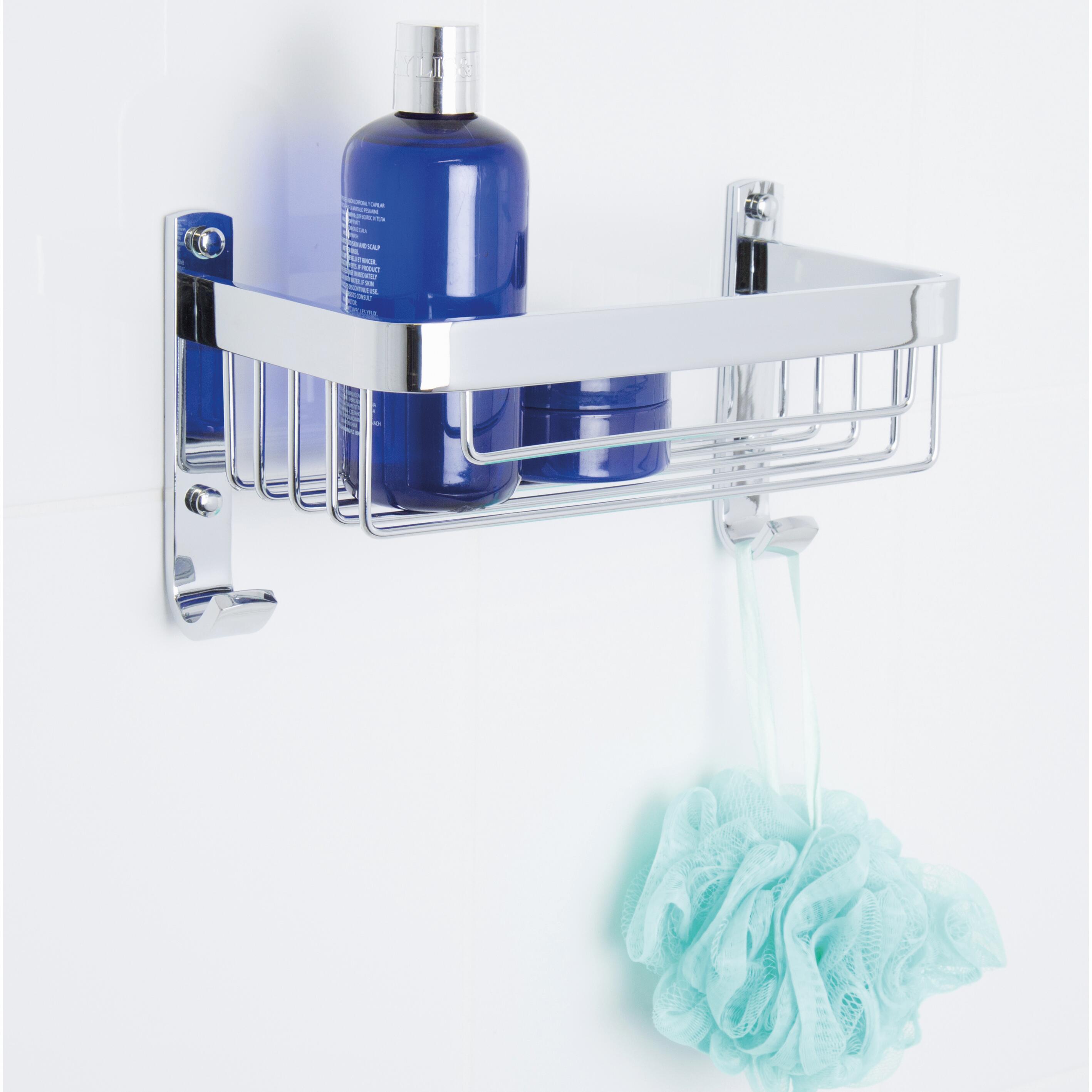 Organizer per doccia per parete e parete doccia Attractive rettangolare cromo - 2