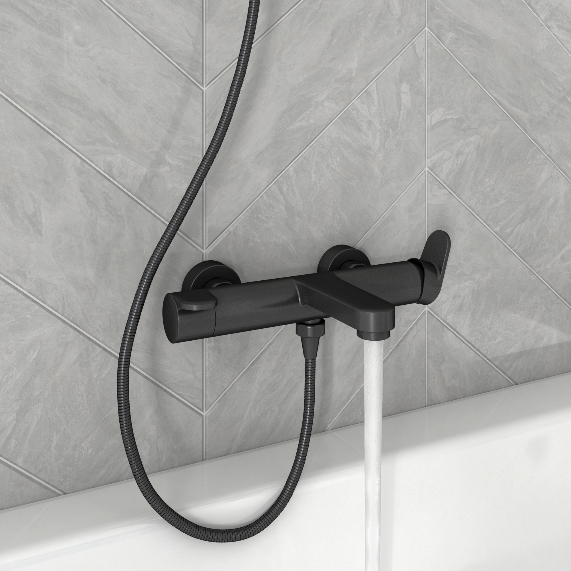 Grifo bañera bimando sensea new icone cromado