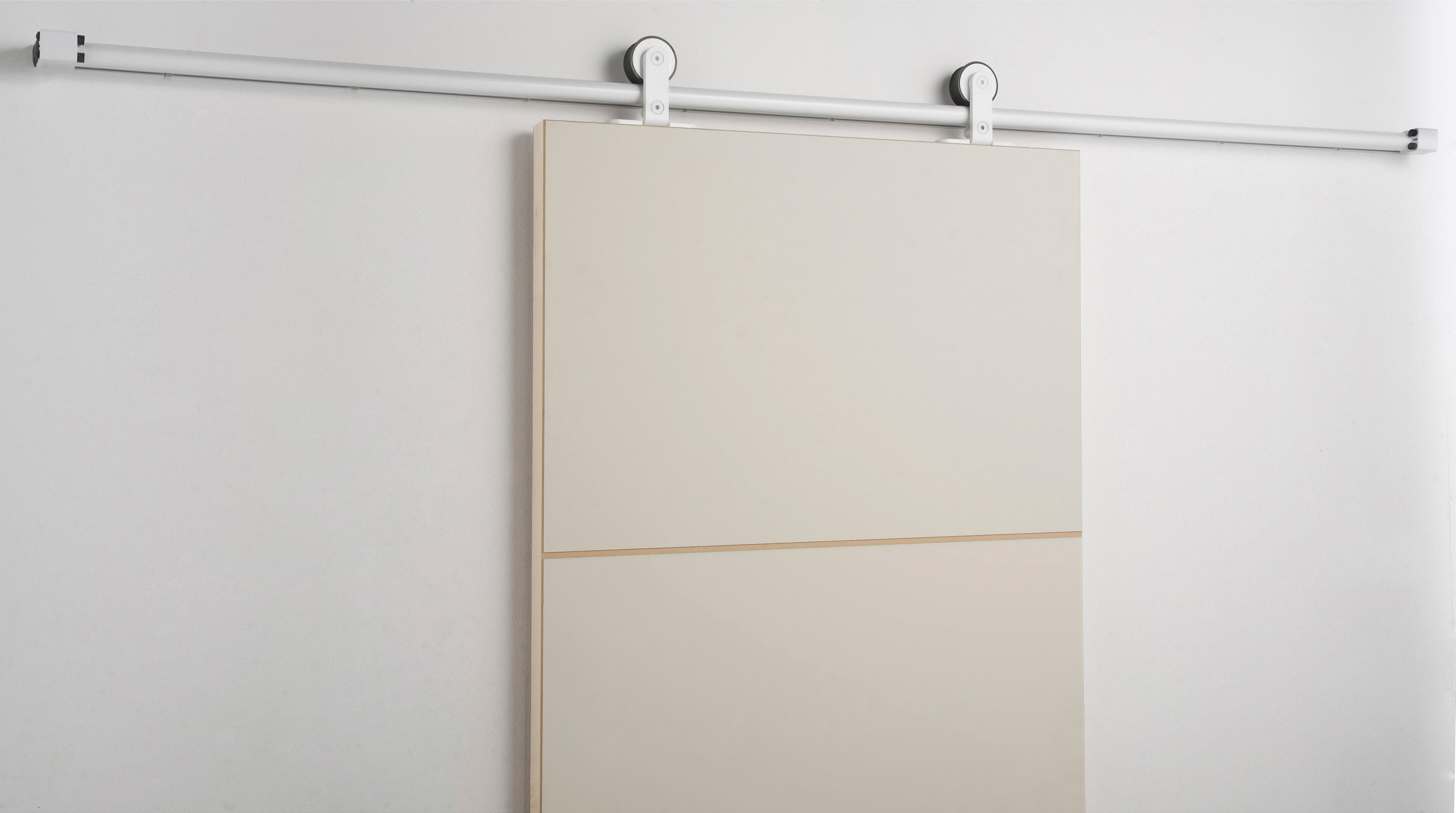 Porte coulissante isoplane prépeinte Milan, H.204 x l.73 cm - 4