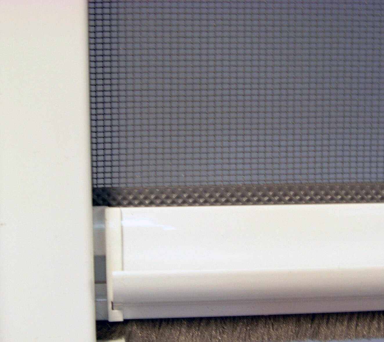 Moustiquaire H160xl125cm enroulement vertical/fenêtre MOUSTIKIT OPTIMA PVC blanc - 9