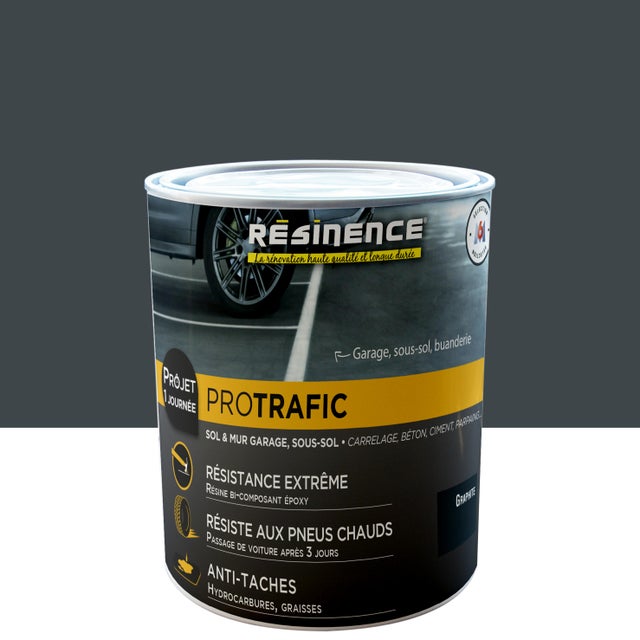 Résine Epoxy RAL 7040 – Sol Garage & Local – Haute Résistance - Bricolage