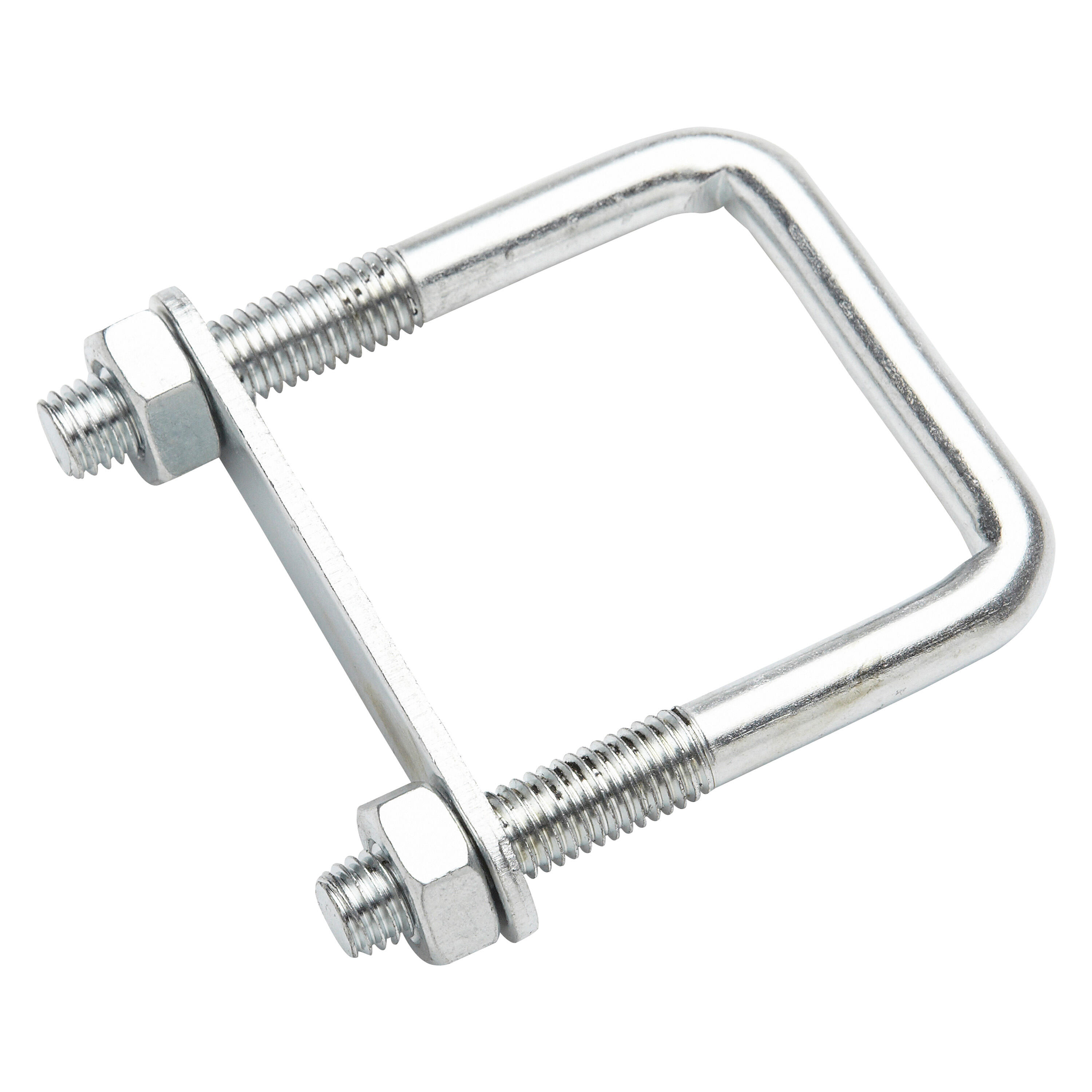 Bride carrée acier, STANDERS, L.50 x l.70 x Ep.10 mm | Leroy Merlin