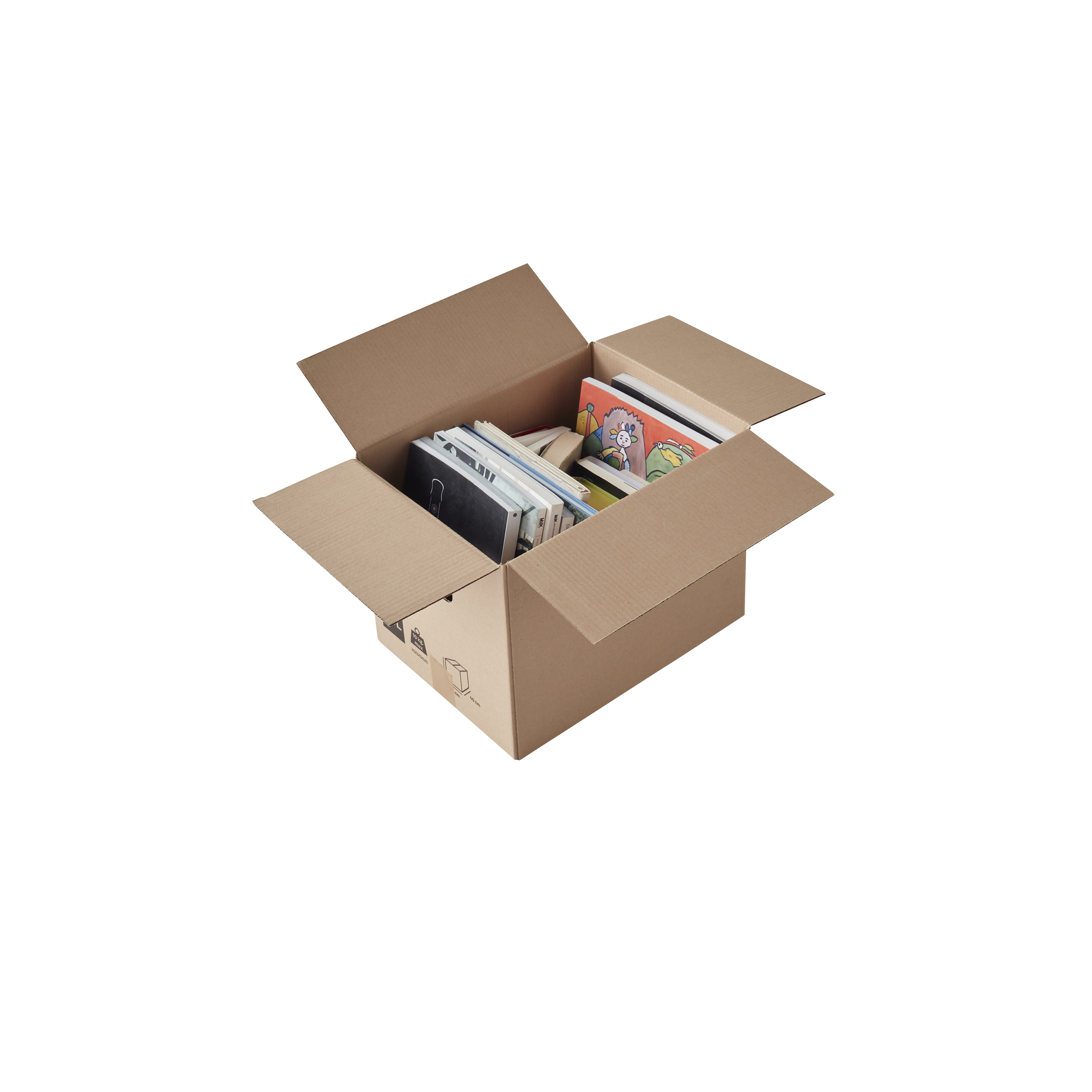 Caixa de mudança cartão 40 x 30 x 30 cm 36L - 10