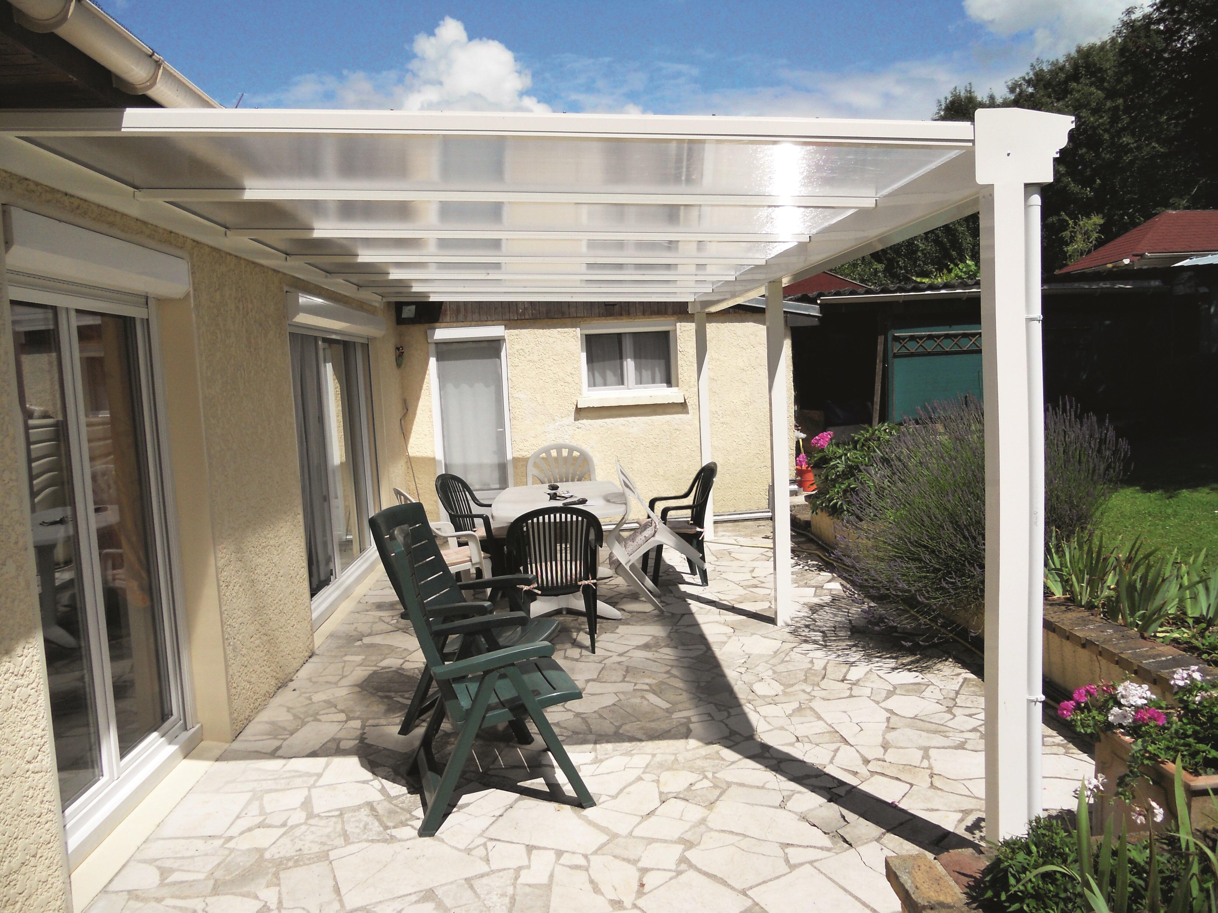 Plaque de couverture, ondulé , transparent, l.90 x L.300 cm, Ep.0.8 mm - 11