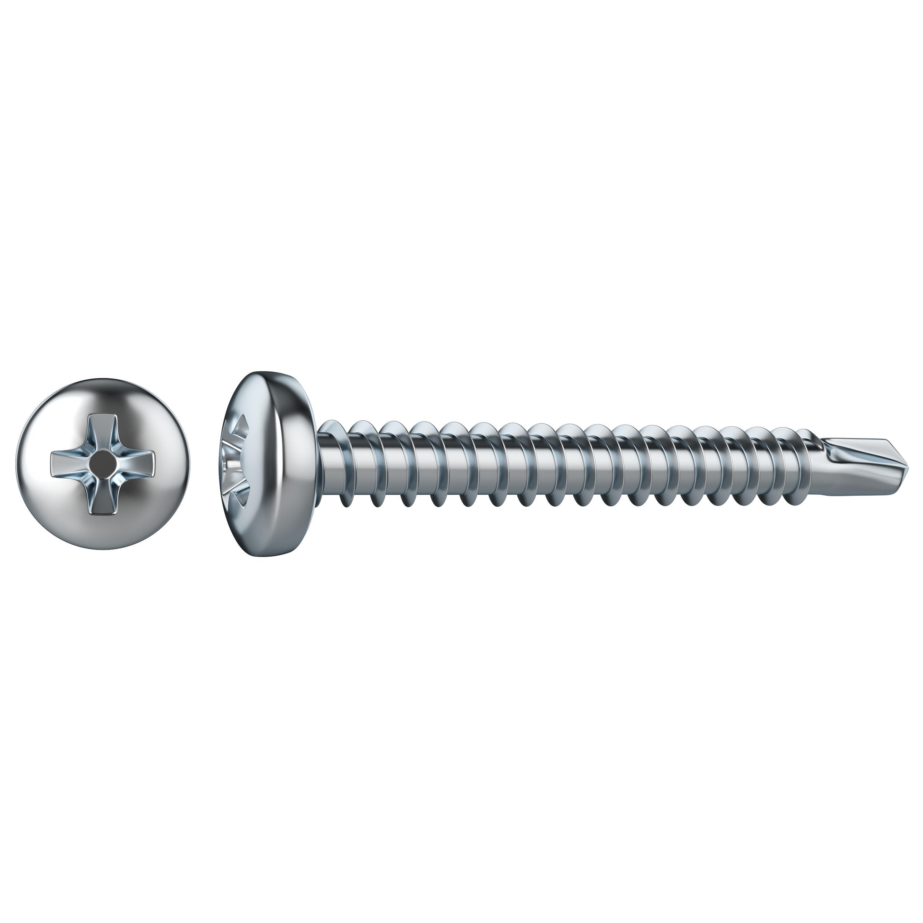 40 vis acier tête ronde phillips STANDERS, Ø5.5 x L.45 mm - 2