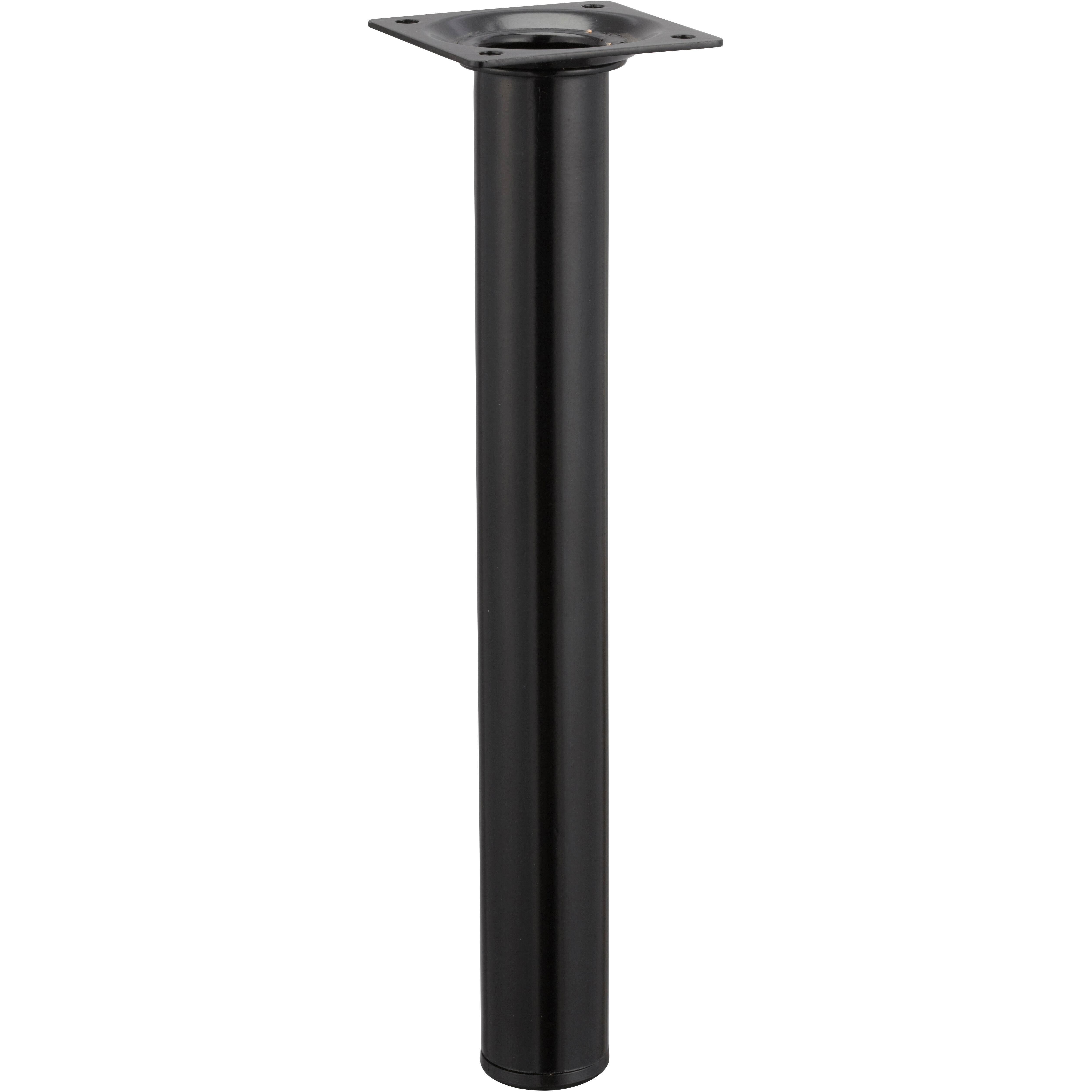 Pied de meuble Hettich, noir, diamètre 3 cm x hauteur 25 cm - 3