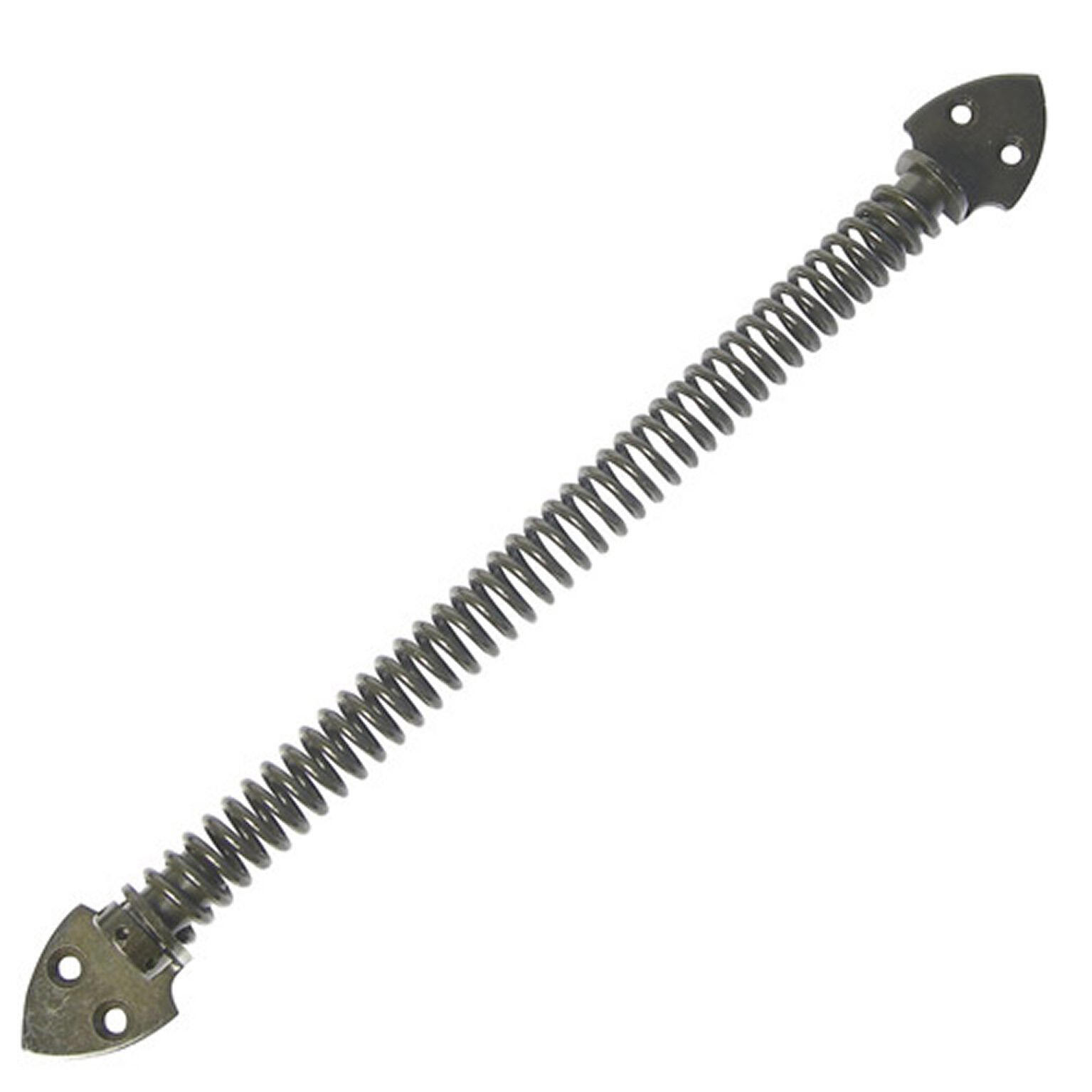 Ferme-porte à ressort spirale en acier noir, L.283 mm porte 80 kg AFBAT - 2